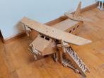 Groot  Houten Vliegtuig - Gedeeltelijk Demontabel!, Ophalen, Zo goed als nieuw