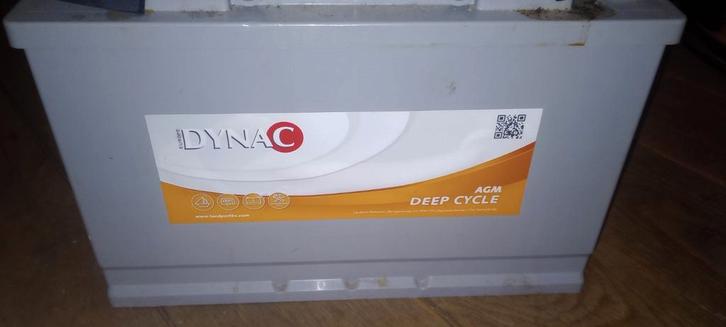 Deep cycle AGM 105Ah boot, caravan, camper, Caravans en Kamperen, Camper-accessoires, Ophalen