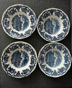 Wedgwood Royal Homes of Britain. 4 diepe borden. Teab, Ophalen