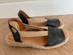 Toni Pons leren espadrilles maat 42, Zwart, Ophalen of Verzenden, Espadrilles of Moccasins, Gedragen