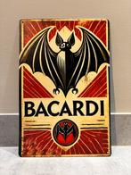 Mancave Bar Café Wanddecoratie metalen bordje Bacardi, Verzamelen, Ophalen of Verzenden, Zo goed als nieuw, Reclamebord