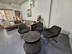 3 kuipstoelen met 2 salontafels., Huis en Inrichting, Ophalen of Verzenden, Nvt, Nvt, Nvt.