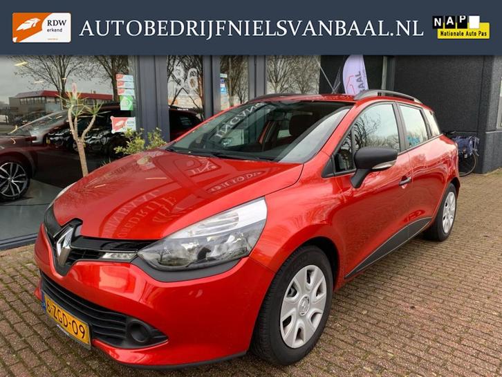 Renault Clio Estate 0.9 TCe Authentique Airco/Cruise/112Dkm, Auto's, Renault, Bedrijf, Te koop, Clio, ABS, Airbags, Airconditioning