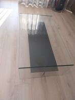 Glazen salontafel, zeer stevig, in goede staat, Ophalen, 100 tot 150 cm, 50 tot 100 cm, Minder dan 50 cm