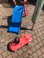 Glijbaan en auto   (Assen), Kinderen en Baby's, Ophalen, Gebruikt