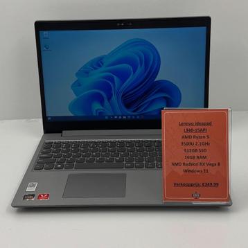 Lenovo ideapad L340-15API Laptop | AMD Ryzen 5 3500U 512GB S beschikbaar voor biedingen