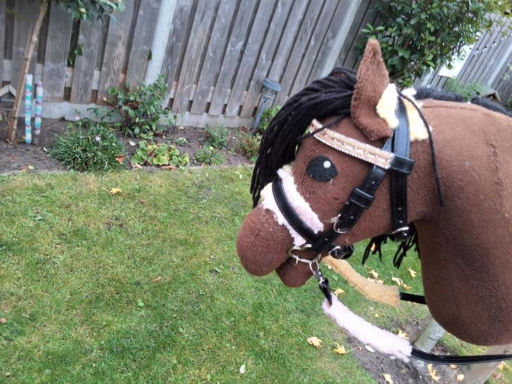 Hobby horse hoofdstel, Hobby en Vrije tijd, Knutselen, Ophalen of Verzenden