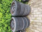 2 setjes stalen velg 5x100 incl banden, Ophalen, Gebruikt