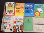 PAKKET 7 boeken diverse vomen van  kaartspellen o..a. Bridge, Hobby en Vrije tijd, Gezelschapsspellen | Kaartspellen, Gebruikt