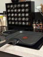 Tefal Grillpan - Zo goed als nieuw!, Inductieplaat, Aluminium, Ophalen of Verzenden, Zo goed als nieuw