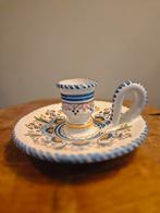 Handgeschilderde Talavera kandelaar Puente  Spaans keramiek, Antiek en Kunst, Ophalen of Verzenden