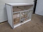 Aluminium nachthok/volière met voerbak draaisysteem, Dieren en Toebehoren, Ophalen, ., Aluminium, .