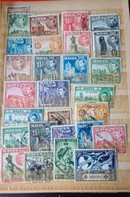 Verzameling Malta in mapje, Ophalen of Verzenden, Buitenland