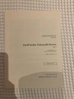 Zwölf leichte violoncelli duette op.2 heft 2 – J.Reinagle, Klassiek, Ophalen of Verzenden, Zo goed als nieuw, Viool of Altviool
