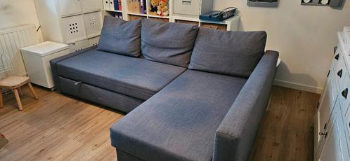 IKEA FRIHETEN hoekslaapbank / bedbank inclusief topmatras, Huis en Inrichting, Slaapkamer | Slaapbanken, Gebruikt, 140 cm, 200 cm