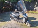 Sym Mio zwart met WOK melding., Gebruikt, Benzine, 50 cc, Maximaal 25 km/u