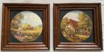 2x Schilderij 41 cm x 41 cm. (Reproducties!!), Ophalen