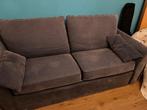 slaapbank - gratis, Huis en Inrichting, Ophalen, Gebruikt, Blauw, Tweepersoons