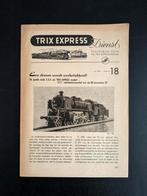 8x Nieuwsblad "TRIX EXPRESS Dienst"  1961 - 1967, Gelezen, Overige merken, Ophalen of Verzenden