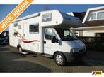 Eura Mobil A 695 S Stapelbed, I.Z.G.S., Caravans en Kamperen, Campers, Alkoof, Ringverwarming, Reservewiel, Fiat