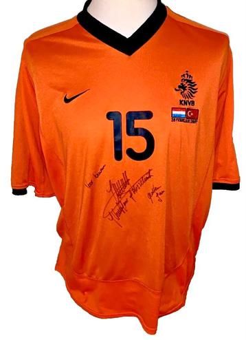 Vennegoor Nederlands elftal shirt Matchworn beschikbaar voor biedingen