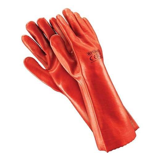 12 Paar PVC Handschoenen - Maat 10, 40cm lang, Doe-het-zelf en Verbouw, Veiligheidskleding, Nieuw, Ophalen of Verzenden