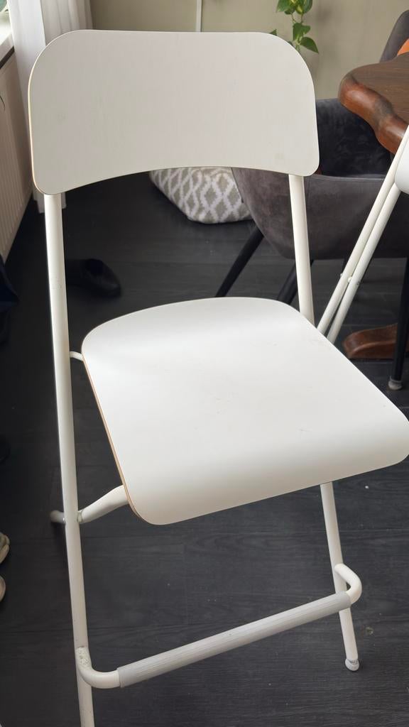 2 IKEA Barkrukken/Barstoelen ZGAN, Ophalen, Met voetsteun, 60 tot 90 cm, Zo goed als nieuw
