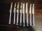 4xGero ontbijtmessen, 20,5cm, Ophalen of Verzenden, Zo goed als nieuw, Rvs of Chroom, Los bestek