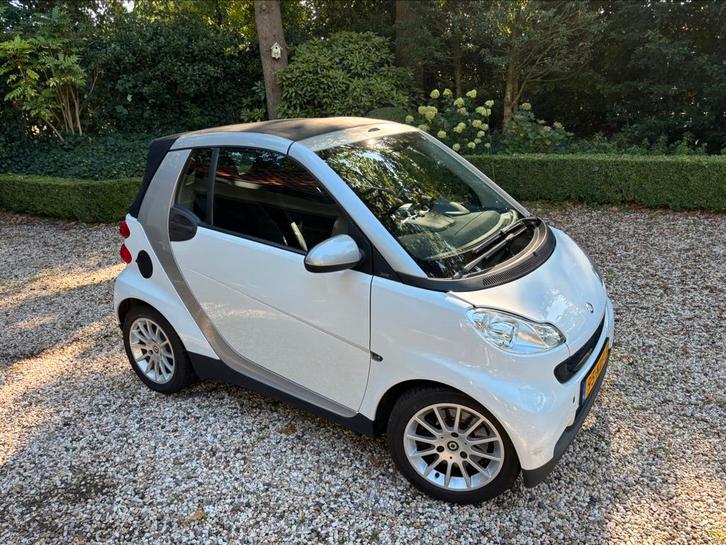 Smart ForTwo 1.0 Cabrio, Auto's, Smart, Particulier, ForTwo, Benzine, B, Hatchback, Automaat, Geïmporteerd, Zilver of Grijs, Achterwielaandrijving