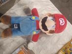 Te koop Mario knuffel, Ophalen of Verzenden, Zo goed als nieuw