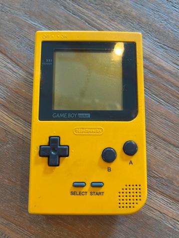 Game Boy Pocket - Geel beschikbaar voor biedingen