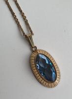 Vintage hanger en ketting Amerik K&L en Avon, Verzenden, Overige materialen, Hanger, Verguld