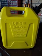 Te koop gele diesel jerrycan, 10 liter., Auto diversen, Overige Auto diversen, Ophalen