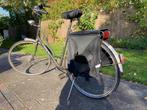 Damesfiets, stadsmodel, 3 versnellingen, tassen + stander, Ophalen, Gebruikt, Versnellingen, 50 tot 53 cm