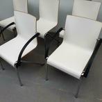 6x DRABERT VUELO houten design stoelen antraciet en wit, Huis en Inrichting, Stoelen, Ophalen, Gebruikt, Vijf, Zes of meer stoelen