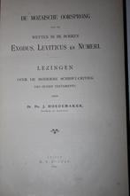 Dr. Ph.J. Hoedemaker - Mozaïsche oorsprong wetten (1895), Boeken, Ophalen of Verzenden, Gelezen, Christendom | Protestants