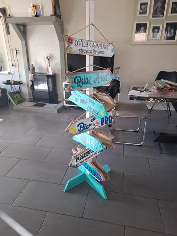 Ibiza Tiki Strandborden - Wegwijsborden Tuin beschikbaar voor biedingen