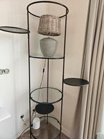 Ronde kast met 3 draaibare plateaus, Huis en Inrichting, Kasten | Vitrinekasten, Ophalen, 50 tot 100 cm, Zo goed als nieuw, 150 tot 200 cm