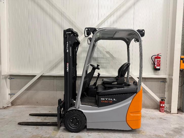 Still RX50-13 elektrische heftruck 'triplo' 'sideshift', Zakelijke goederen, Machines en Bouw | Heftrucks en Intern transport