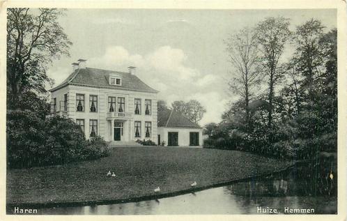 (378-329-013) Haren GN Huize Hemmen, Verzamelen, Ansichtkaarten | Nederland, Groningen, Ophalen of Verzenden