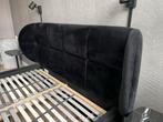 Hotelchique Bed 140x200 + Lattenbodem, Ophalen, Verstelbaar, Zwart, 140 cm