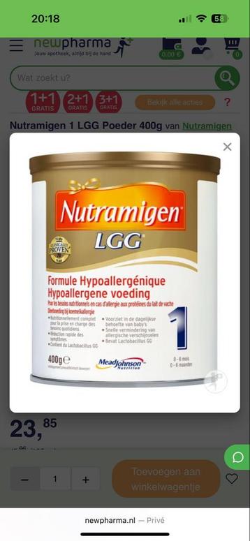 Nutramigen 1 LGG Poeder 400g beschikbaar voor biedingen