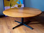 Design salontafel van kastanjehout, Huis en Inrichting, Tafels | Eettafels, Ophalen, 50 tot 100 cm, Design, Rond
