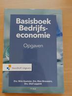 Basisboek Bedrijfseconomie - Opgaven, Zo goed als nieuw, Wim Koetzier, Beta, HBO