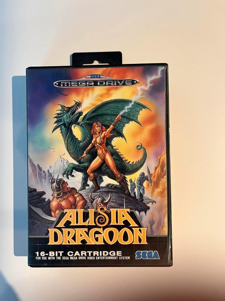 Alisia Dragoon - Sega Mega Drive - Compleet!, Spelcomputers en Games, Games | Sega, Gebruikt, Mega Drive, Avontuur en Actie, 1 speler
