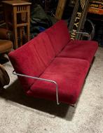 Rode Harvink Bank 3-zits, Huis en Inrichting, Ophalen, Gebruikt, Driepersoons, 75 tot 100 cm