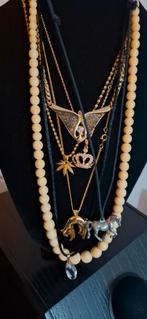 Diverse kettingen set, Gebruikt, Ophalen of Verzenden, Goud, Overige materialen
