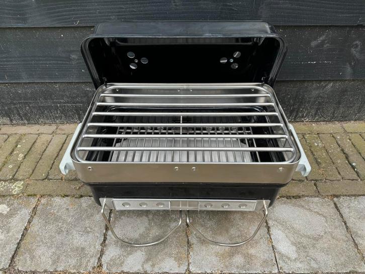 Saté Rooster RVS – Weber Go Anywhere (WGA), Tuin en Terras, Houtskoolbarbecues, Nieuw, Met accessoires, Ophalen of Verzenden
