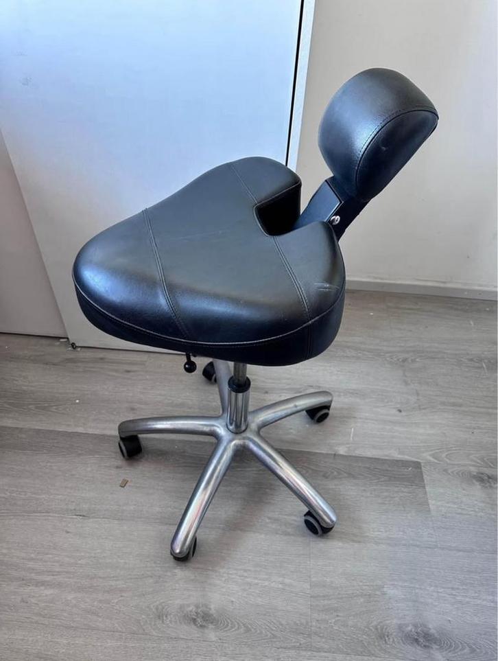 Dynamic xl zit sta hulp (tabouret of zadelkruk), Huis en Inrichting, Bureaustoelen, Gebruikt, Zwart, Ergonomisch, Ophalen