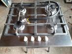 Gas kookplaat, Ophalen, Gebruikt, 4 kookzones, Inbouw